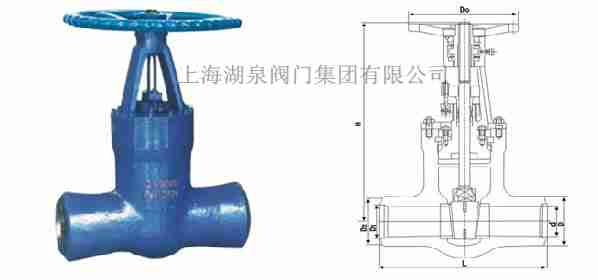 焊接閘閥（DN50～DN600、PN10～PN160）
