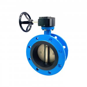 DN125，DN150法蘭式蝸輪蝸桿蝶閥1.6Mpa